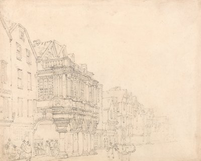 The Guildhall, Exeter by Thomas Girtin